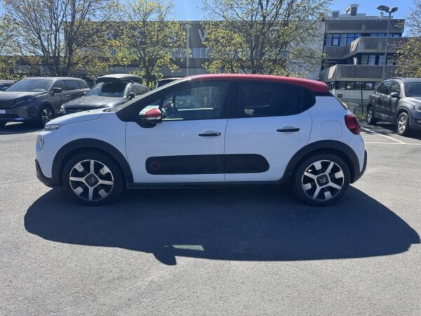 2017mod Citroen C3 110HK BENSIN + AUTOMAT - kompl hefte nylig skiftet  reg.reim + EU til 2027 - Bilde 2